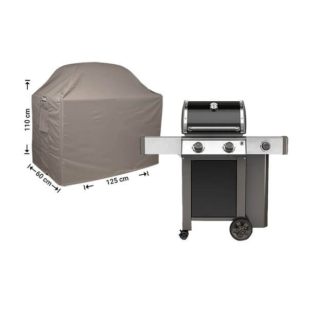 RBBQ125juVlezkYRASPZ Barbecue beschermhoes 125 x 60 H: 110/100 cm
