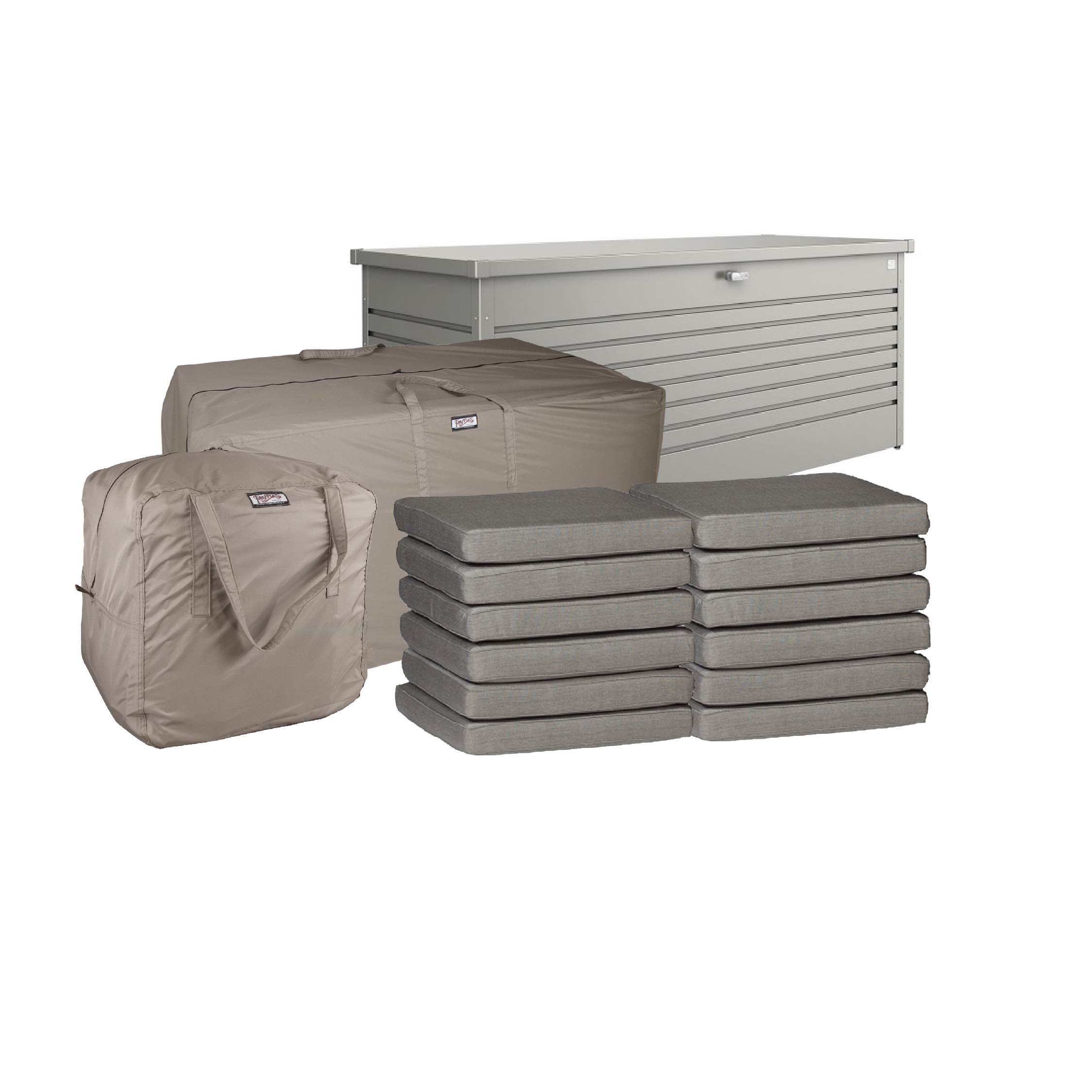 Loungekussens opbergen Loungekussens opbergen