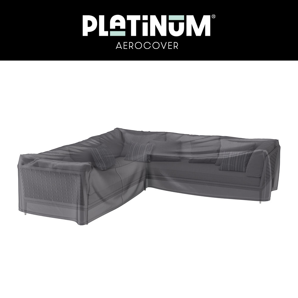 Loungesethoes voor hoekopstelling 235 x 235 H: 70 cm