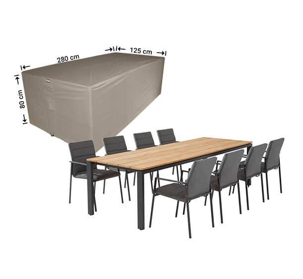 RDS280125-4kx6D9YyKrJVZQ Rechthoekige tuinset hoes 280 x 125 H: 80 cm