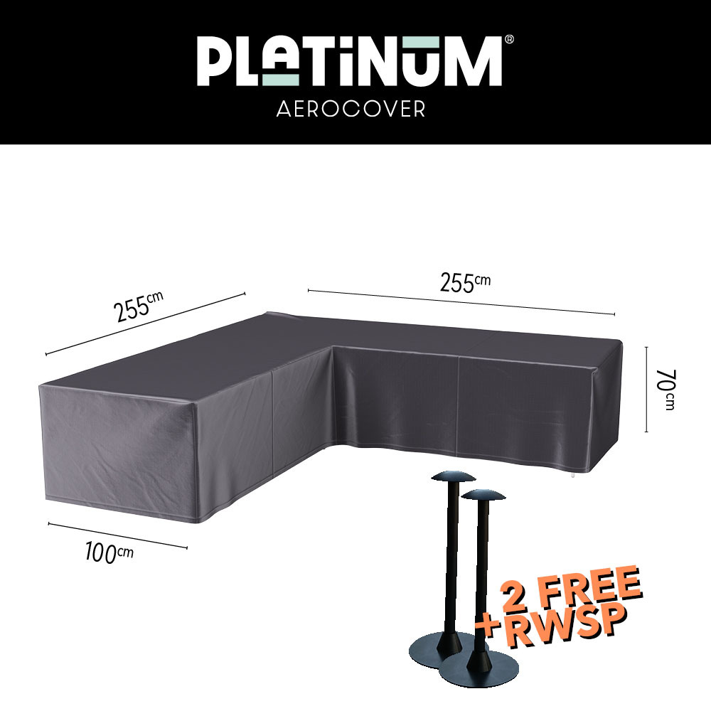 Loungebank hoes 255 x 255 H: 70 cm Loungebank hoes 255 x 255 H: 70 cm