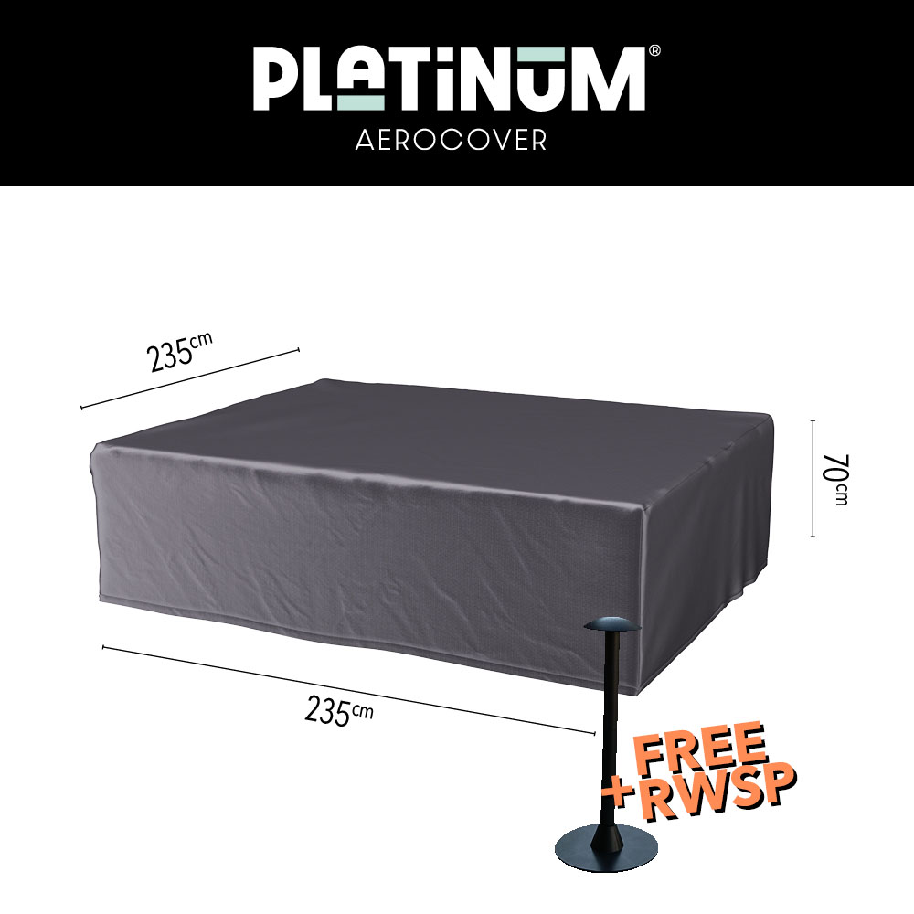Loungeset tuinhoes 235 x 235 H: 70 cm Loungeset tuinhoes 235 x 235 H: 70 cm
