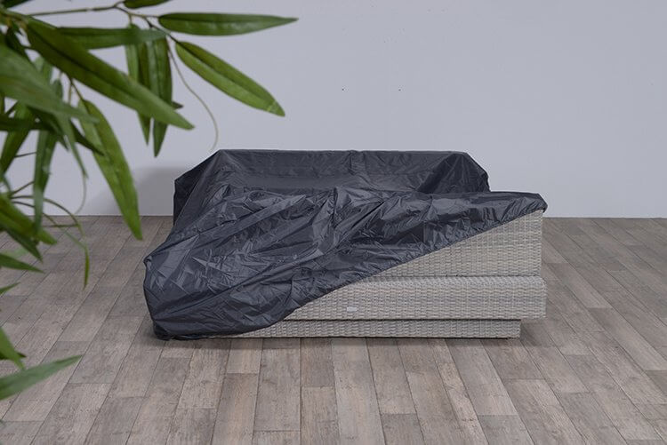 Loungehoekbank beschermhoes 255 x 255 H: 70 cm