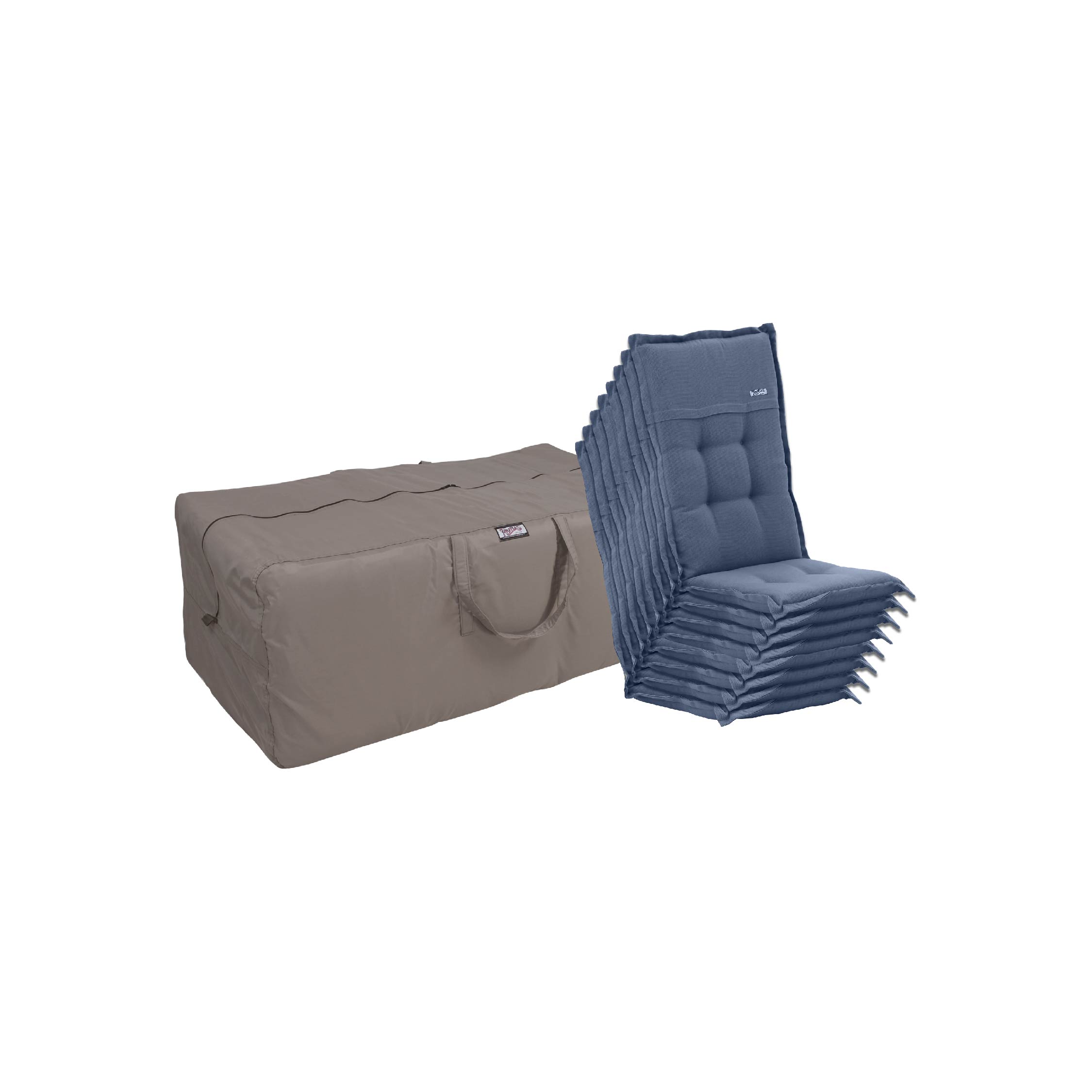 Hoge rugkussens opbergen Hoge rugkussens opbergen