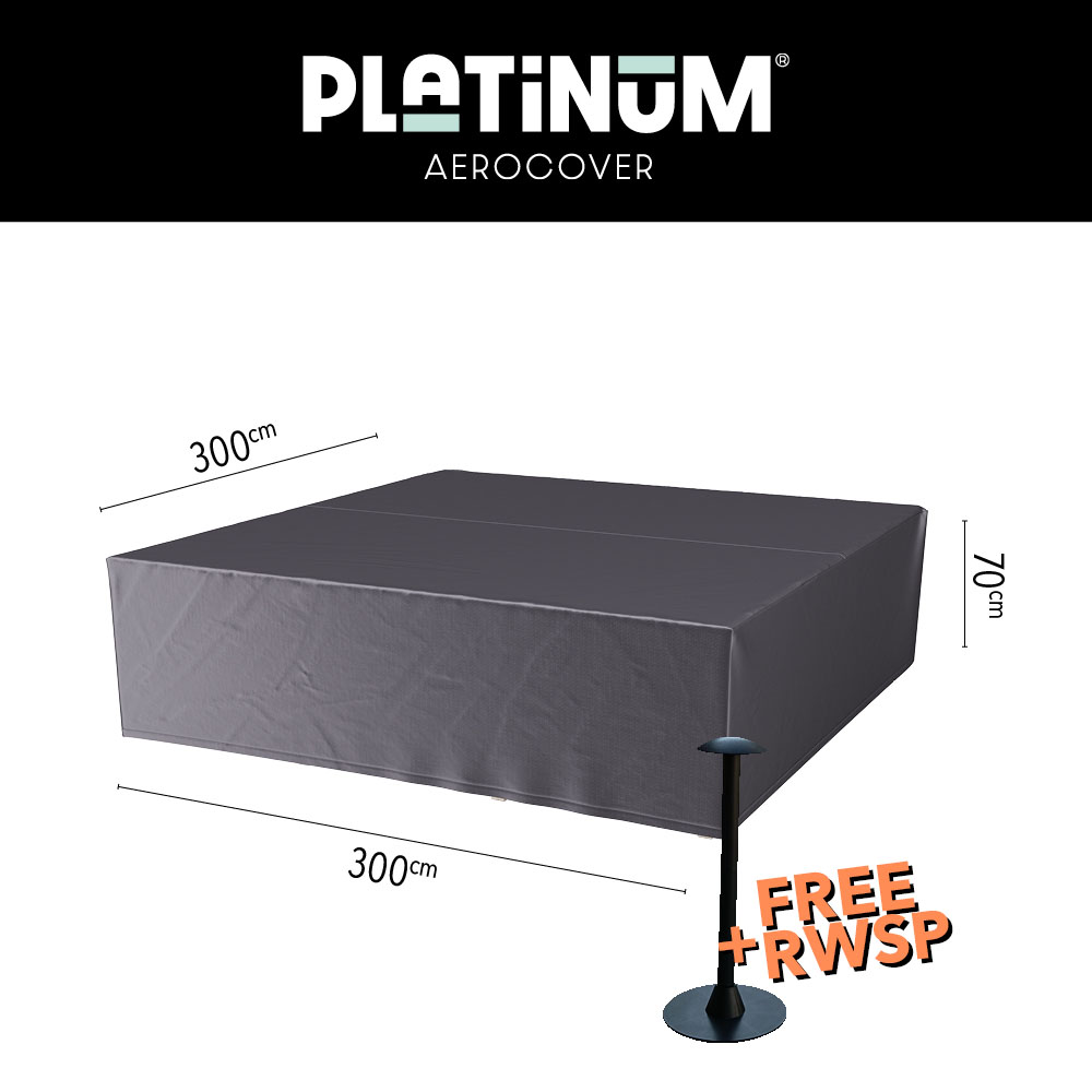 Loungesethoes 300 x 300 H: 70 cm Loungesethoes 300 x 300 H: 70 cm