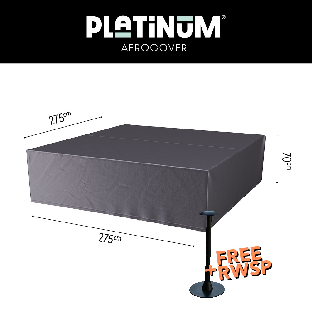 Loungeset afdekhoes 275 x 275 H: 70 cm Loungeset afdekhoes 275 x 275 H: 70 cm