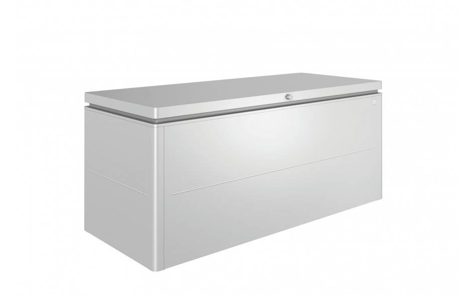 64075-loungebox-200-silber-metallic Grote Biohort loungebox 200 x 85 H: 90 cm