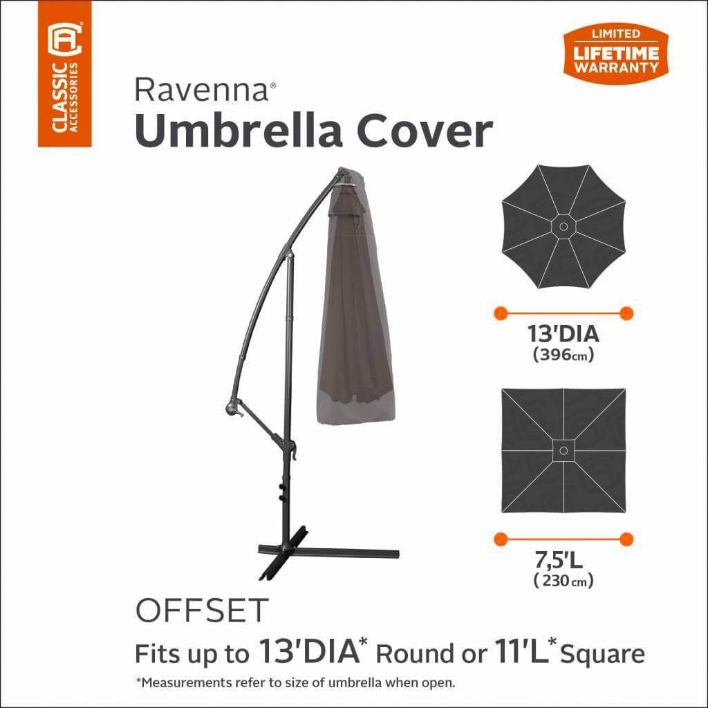 Ravenna parasolhoes voor zweefparasol H: 220 cm
