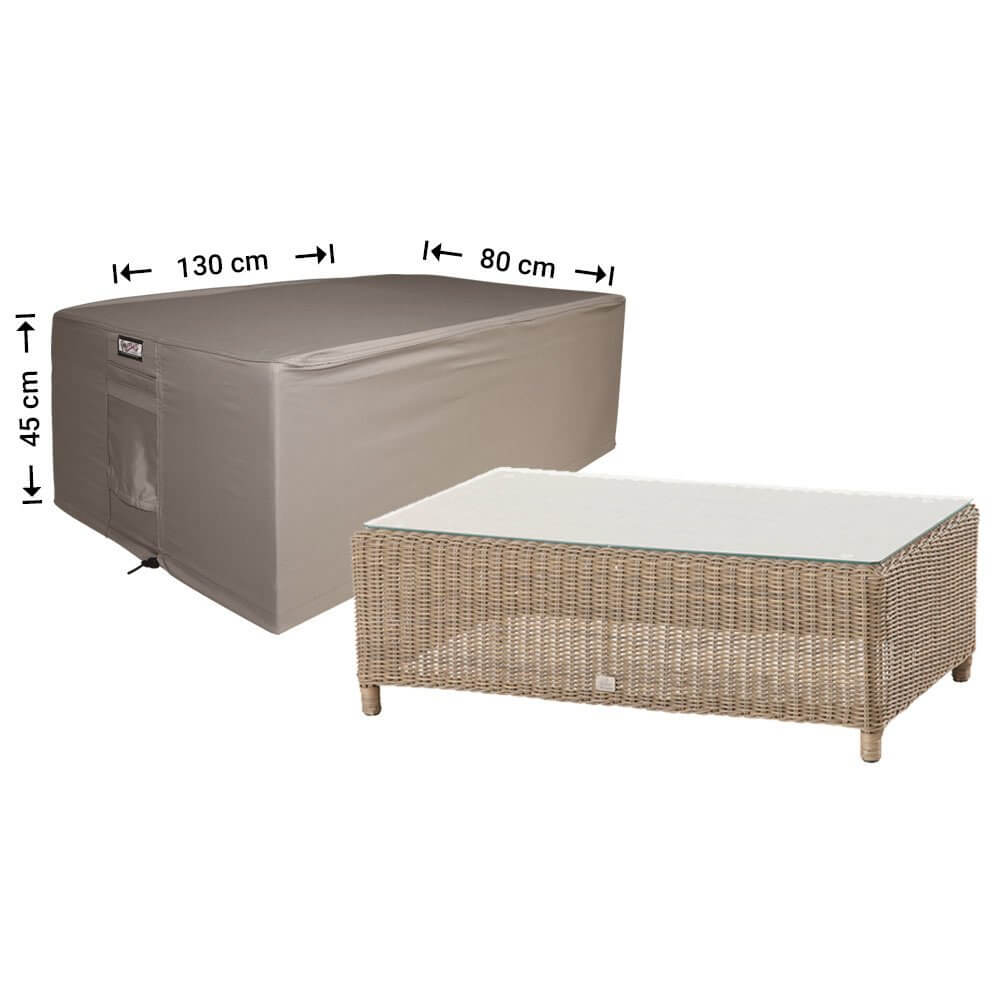 rfs13080-complete236qp1xJxbO7F Hoes voor lounge table 130 x 80 H: 45 cm