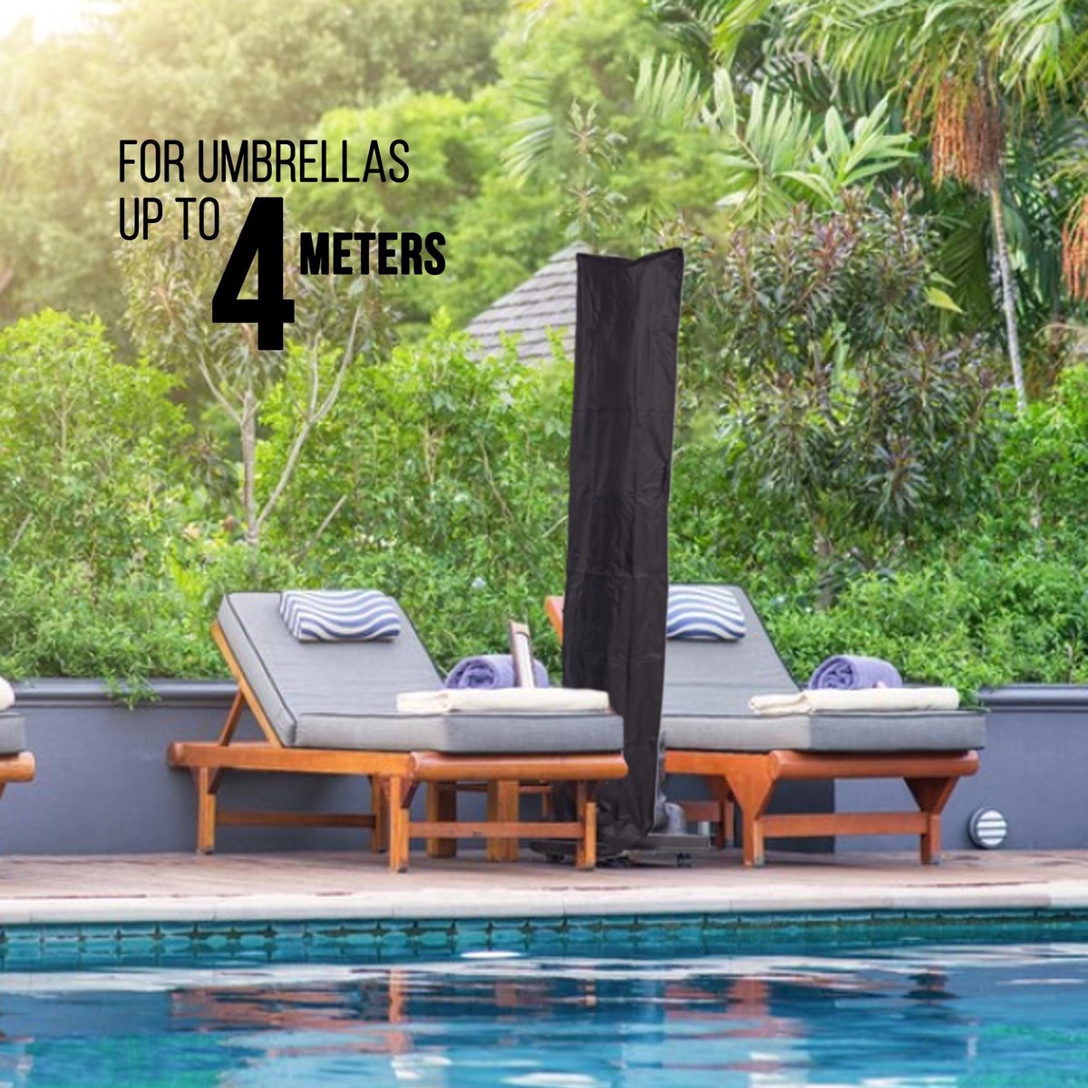 Hoes zweefparasol 280 cm Hoes zweefparasol 280 cm