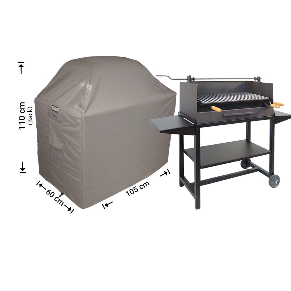 Barbecue afdekhoes 105 x 60 H: 110/100 cm