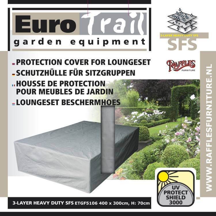 Eurotrail loungesethoes 300 x 200 H: 70 cm