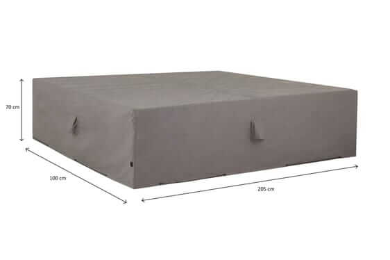 Hoes voor loungebank 205 x 100 H: 70 cm