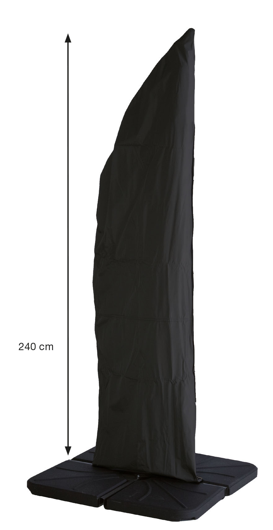 Hoes voor zweefparasol H: 240 cm