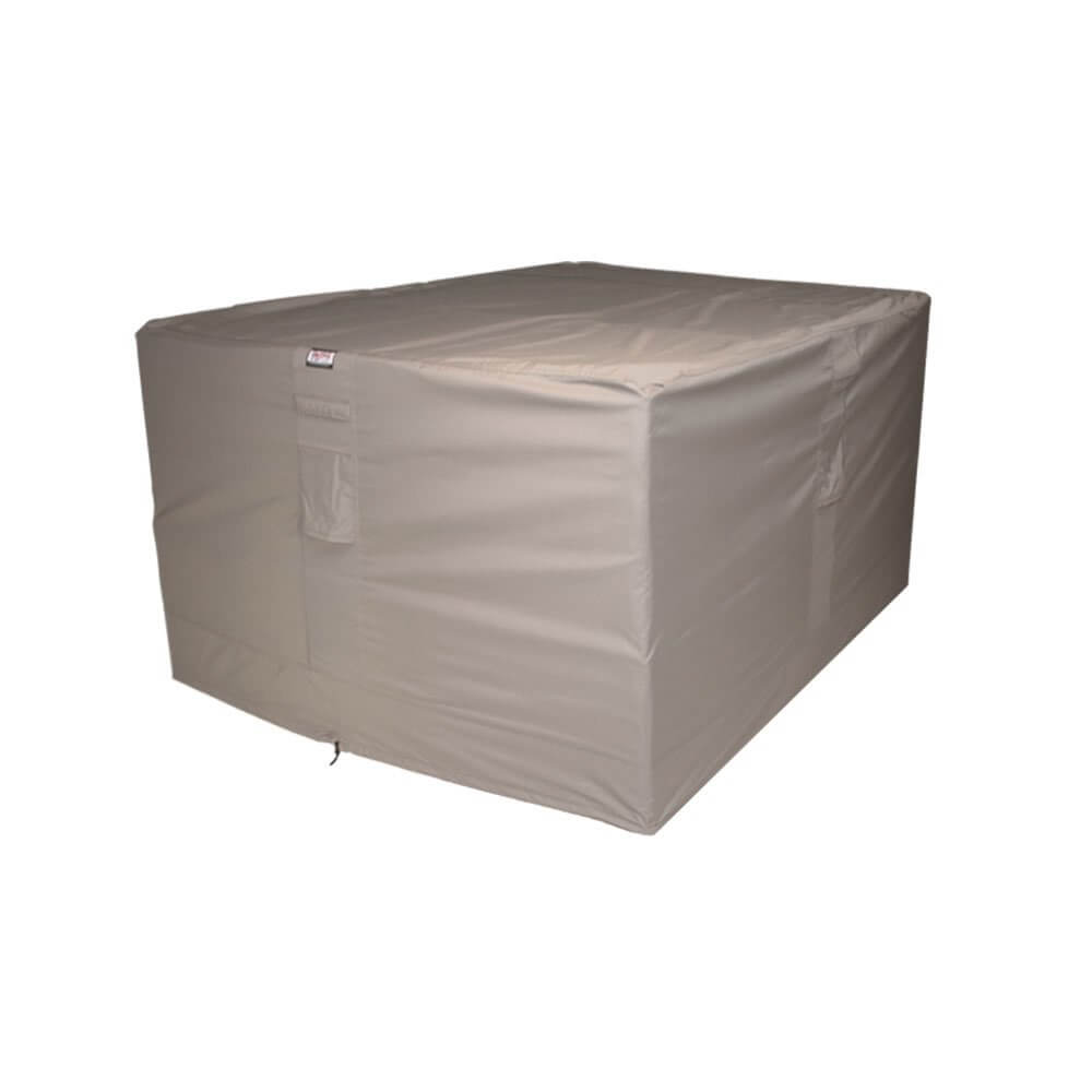 rds165110-plainAvsbxmuaRTTcc Afdekhoes voor kleine vierkante tuinset 165 x 110 H : 80 cm