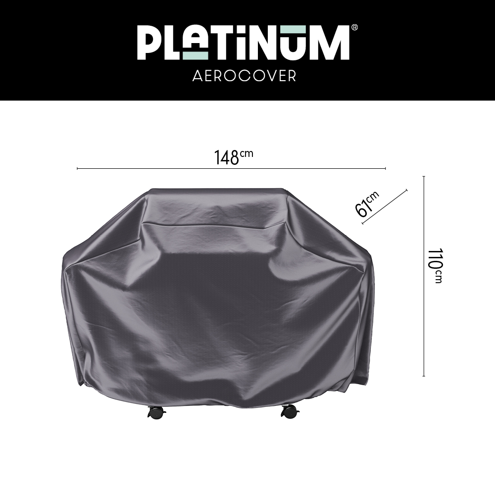 BBQ beschermhoes 148 x 61 H: 110 cm BBQ beschermhoes 148 x 61 H: 110 cm