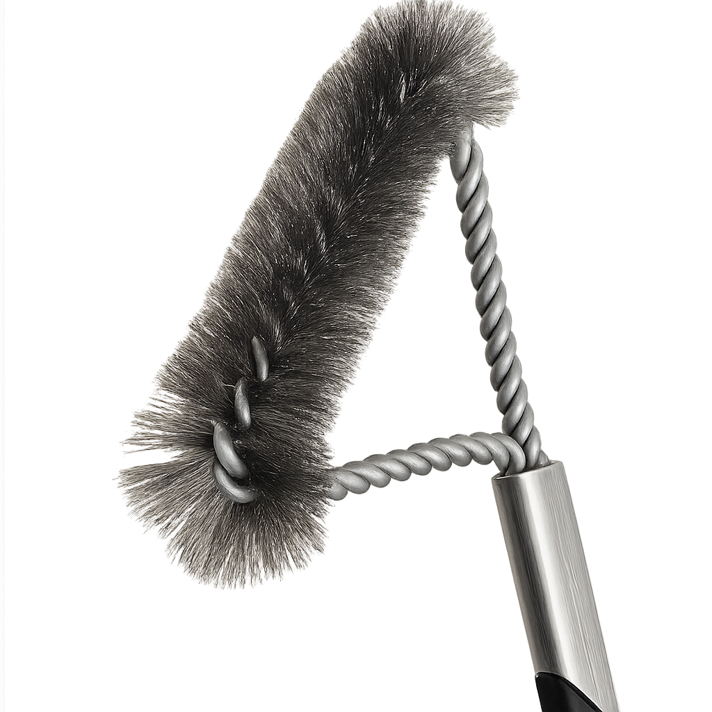 RVS Grillborstel met Stevig Handvat RVS Grillborstel met Stevig Handvat