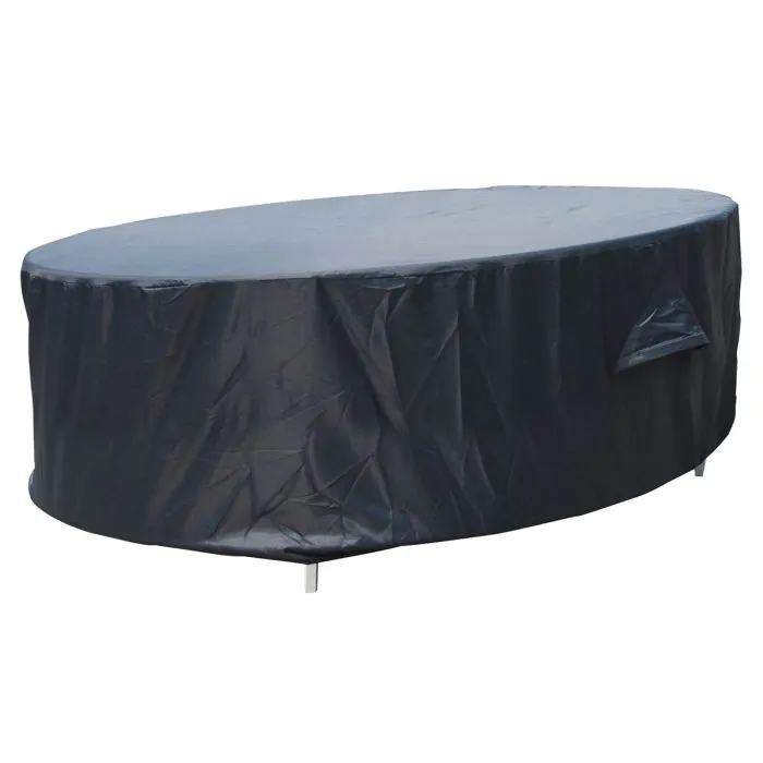 Ovale hoes 300 x 230 cm, voor tuinset met ovale tafel Ovale hoes 300 x 230 cm, voor tuinset met ovale tafel
