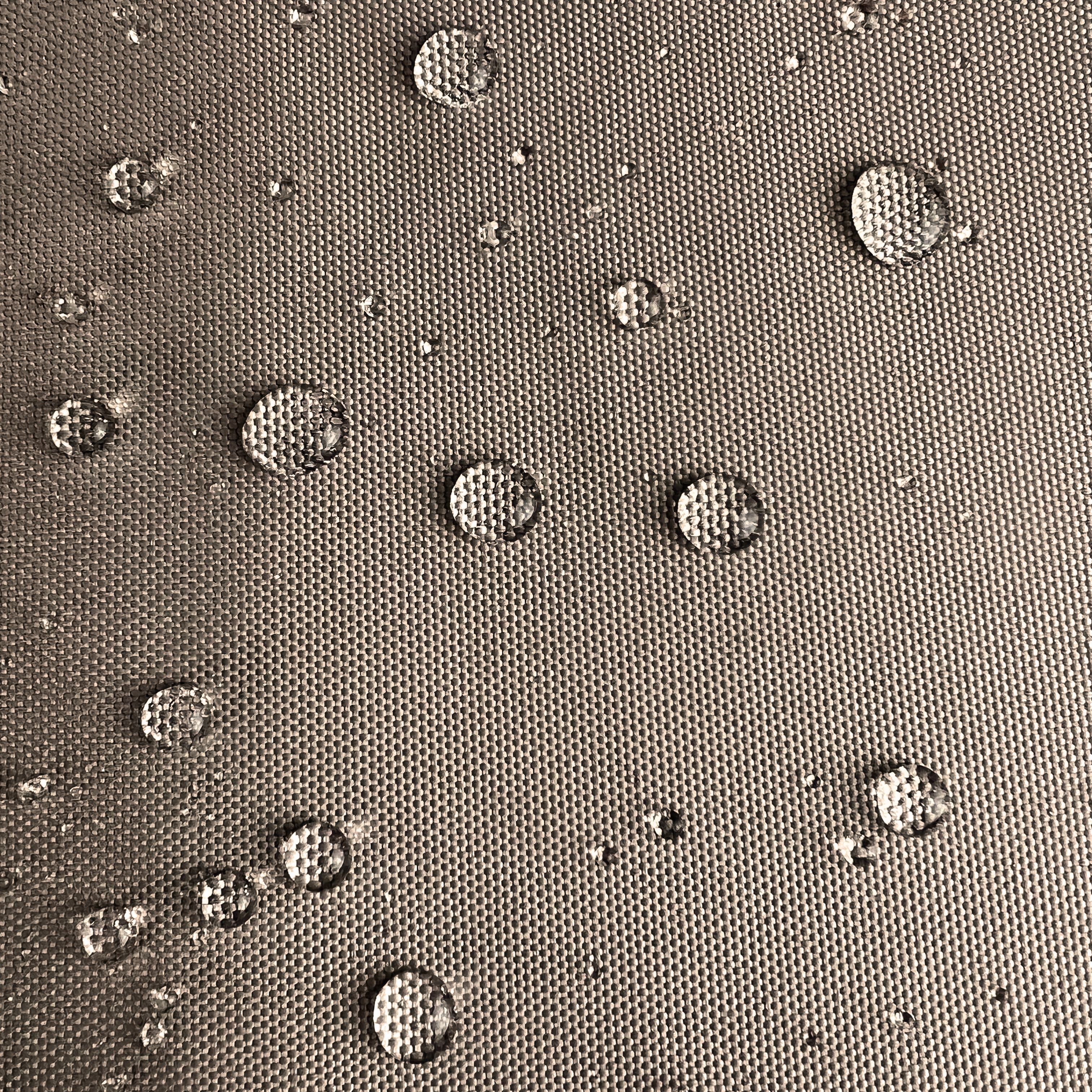 Regendruppels waterdicht materiaal Raffles Covers
